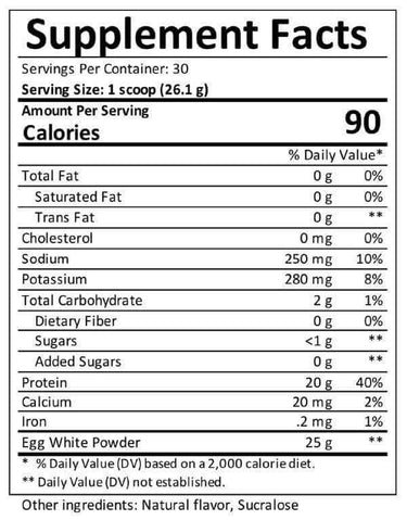 Mtn Ops EVA SHOCKEY EGG WHITE PROTEIN BuiltAthletics
